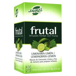 Jaibel Infusión Herbal Frutal Limonaria Limón