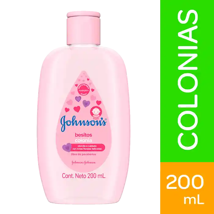 Colonia Johnson Baby Besitos 200 Ml