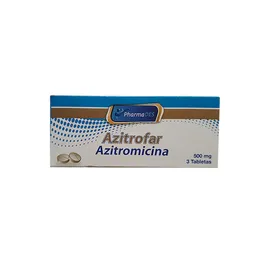 Azitrofar 3 Tabletas (500 mg)
