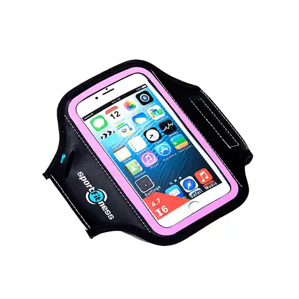 Estuche Para Celular Bracera Running Rosa 71596