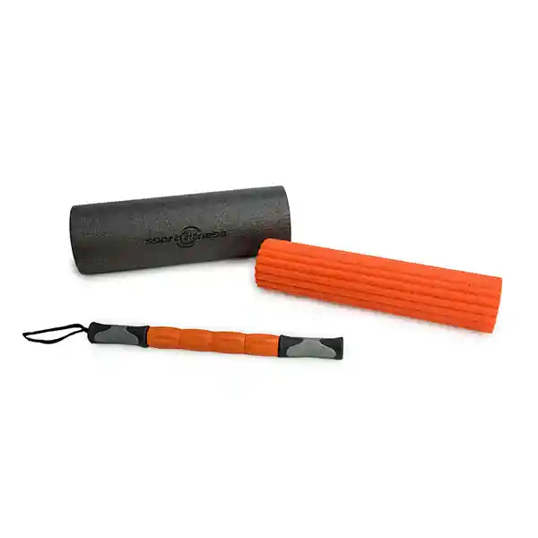 Rodillo Masajeador Foam Rollers Set Movilidad 3 En 1 71465