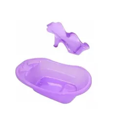 Bañera Para Bebe Con Soporte Base Acomodador  Morado