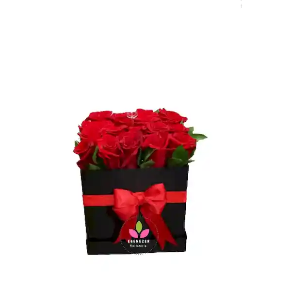 Caja De Rosas 20 U - Flores Y Rosas