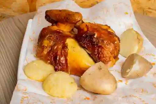 Medio Pollo Asado