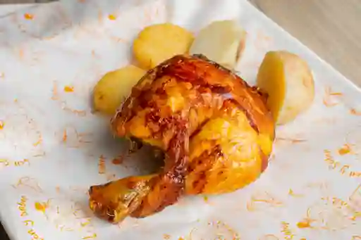 1/4 de Pollo Pernil