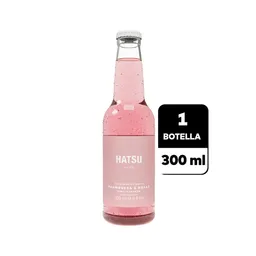 Soda Hatsu Frambuesa Rosas 300 ml
