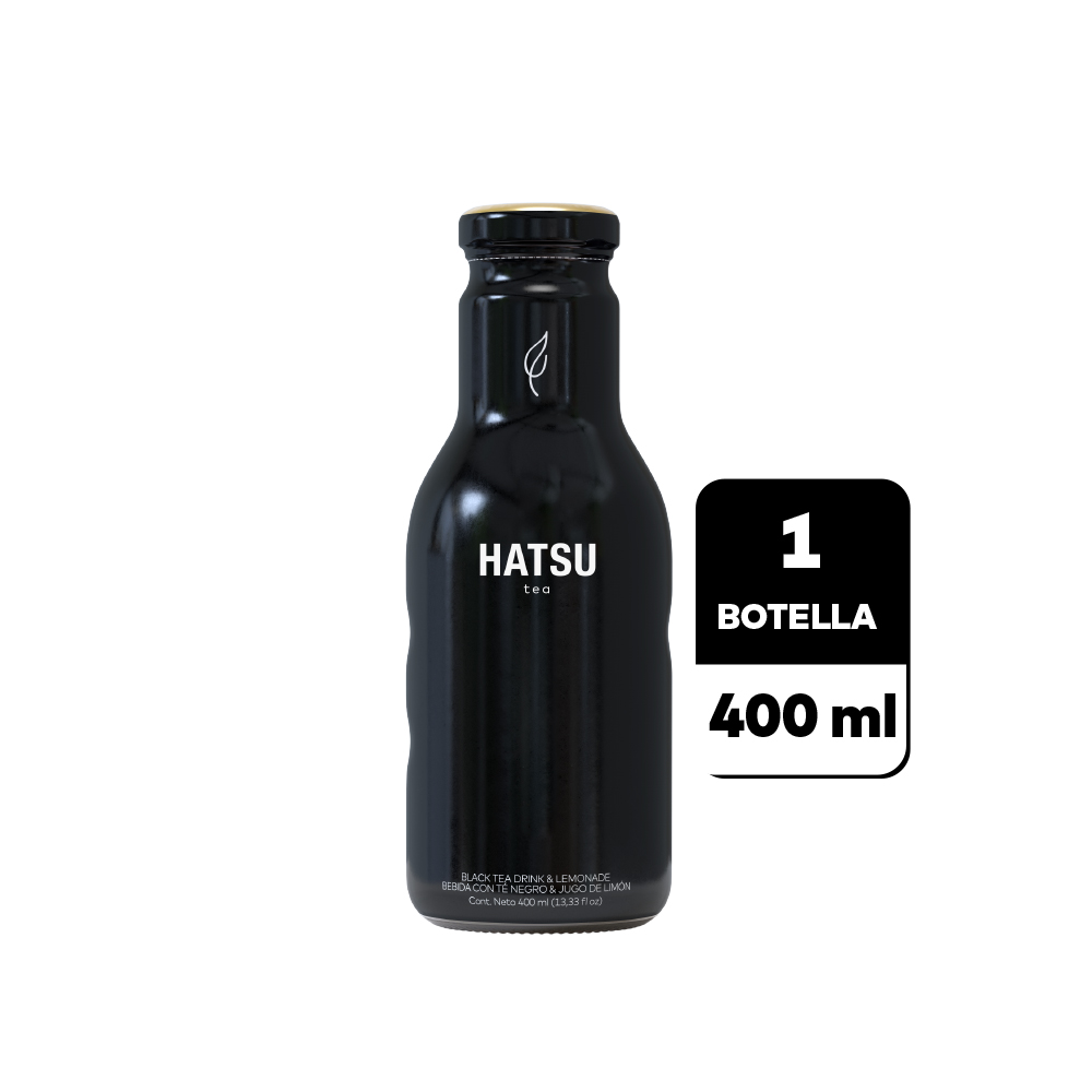 Hatsu Negro y Limonada 400 ml