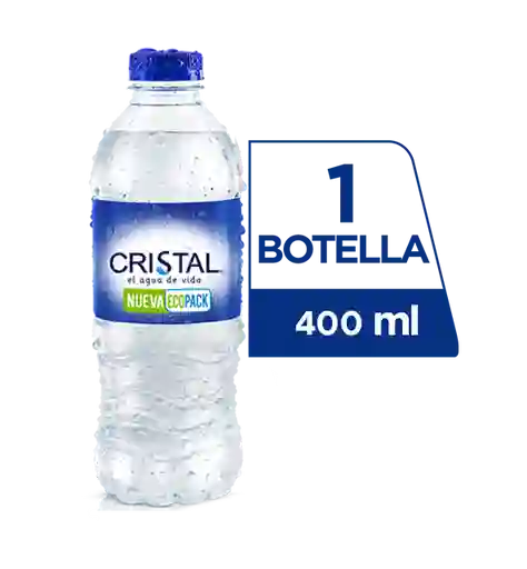 Agua Cristal Sin Gas 600 ml