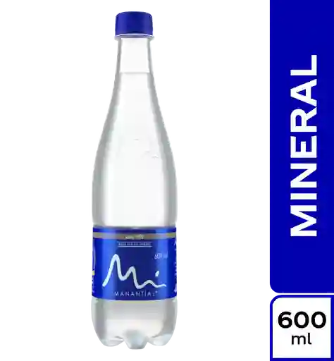 Agua Sin Gas Manantial 600 ml