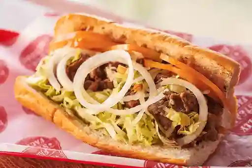 Sándwich Philly Steak Hoagie 