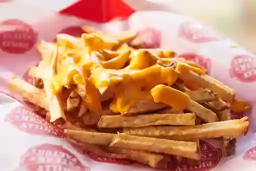 Papas con Queso Fundido 