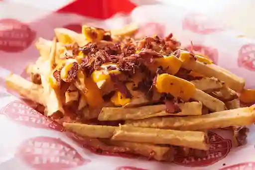 Papas con Queso o Bacon 