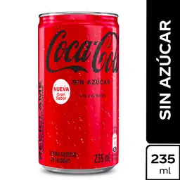 Coca Cola Sin Azúcar 235ML