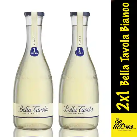  2X1  Bella Tavola  Blanco 