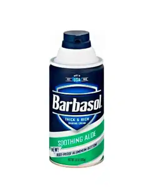 Crema Para Afeitar Barbasol Soothing Aloe 10 Oz