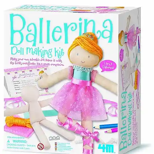 Kit Didáctico 4m Para Hacer Muñeca Bailarina 1 U