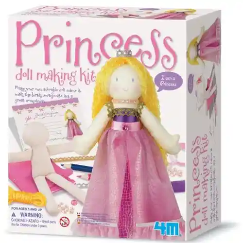 Kit Didáctico 4m Para Hacer Una Princesa 1 U