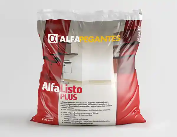 Adhesivo Alfalisto Plus 25 Kg