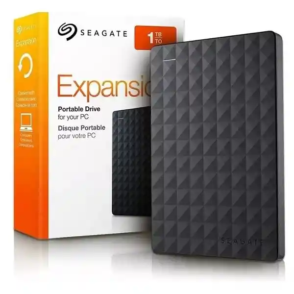 Disco duro externo 1 Tera Seagate Expansion (STEA1000400)