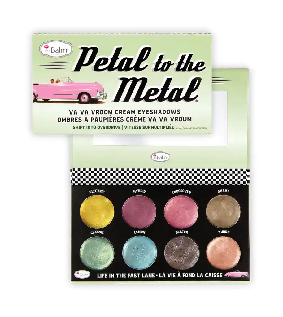 The Balm Eyeshadow Petal To Metal The Shift Into Overdrive