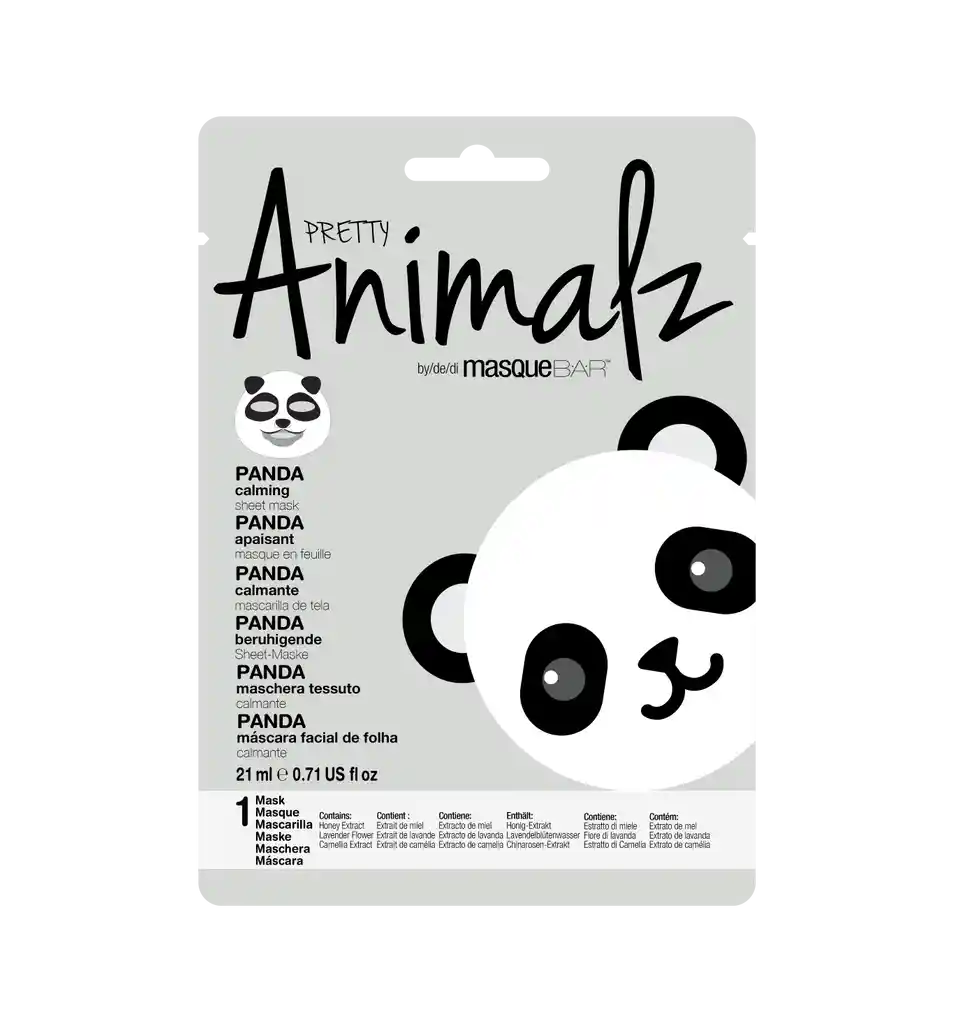 ANIMALZ Mascarilla Pretty Panda