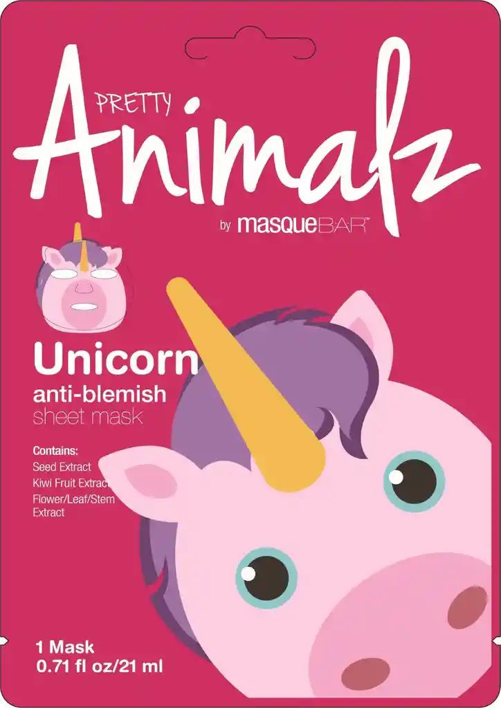 ANIMALZ Pretty Mascarilla Unicorn