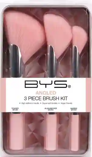 Angled Brushes Bys Synthetic 3Pc