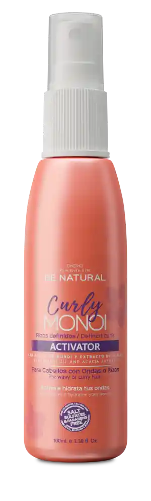 Be Natural Activador Curly Monoi 100Ml