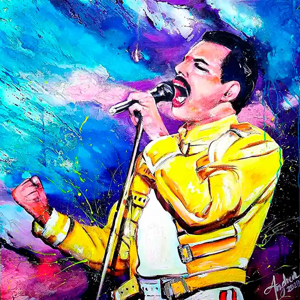 Cuadro Freddie Mercury 1 U