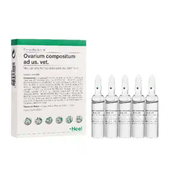Ovarium Compositum 5 Ampollas Uso Veterinario