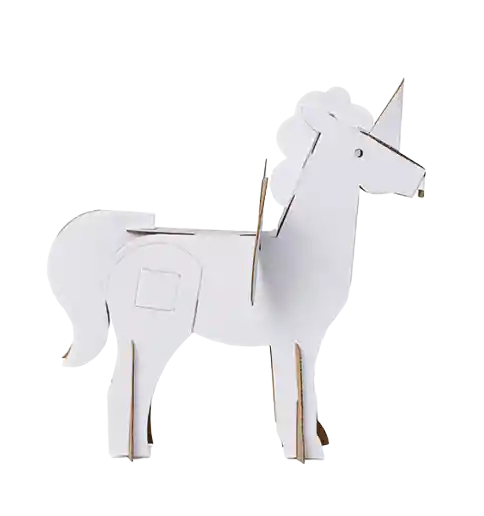 Set Para Armar Unicornio Sorpresa 1 U