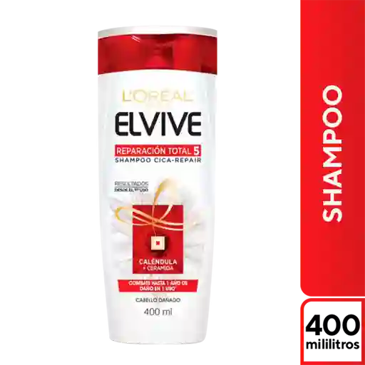 Shampoo Elvive Reparación Total 5 400 ml