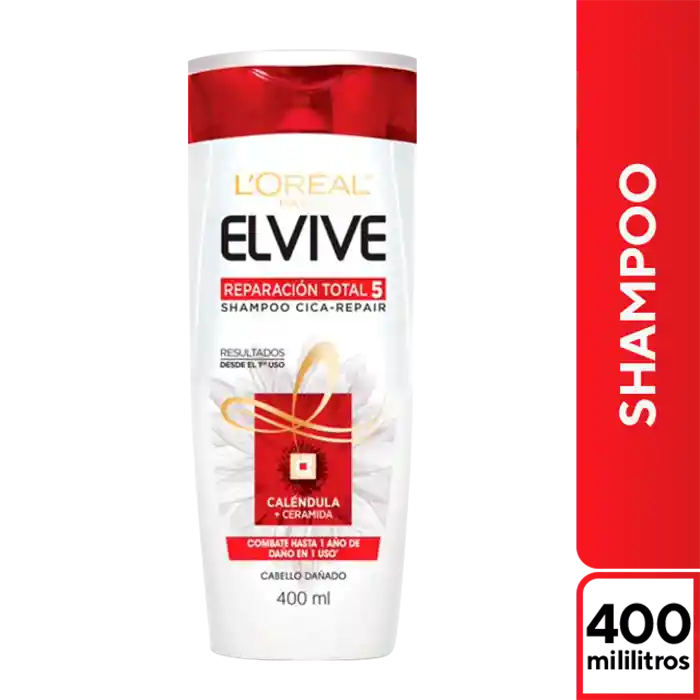 Shampoo Elvive Reparación Total 5 400 ml