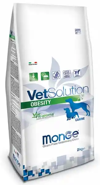 Monge Vetsolution Canine Obesity 2Kg