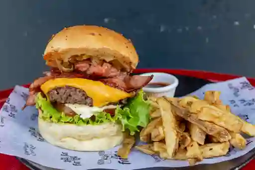 Combo Super Bacon Burger