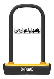 Candado Onguard 8153 Para Bicicleta Neón Naranja 1 U
