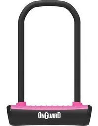 Candado Onguard 8153 Para Bicicleta Neón Rosado 1 U