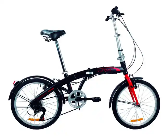 Urban Bicicleta Plegable Dtfly Roja R20" 1 U