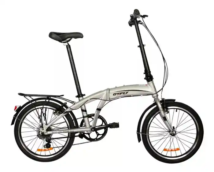 Bicicleta Plegable Dtfly U8 Gris R20" 1 U