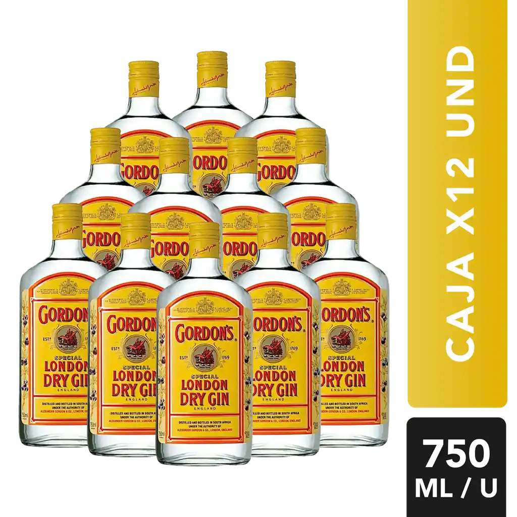 Gordons Dry Gin Ebra Gin