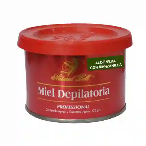 Natural Bell Cera Miel Depilatoria Aloe Vera Y Manzanilla X 125G