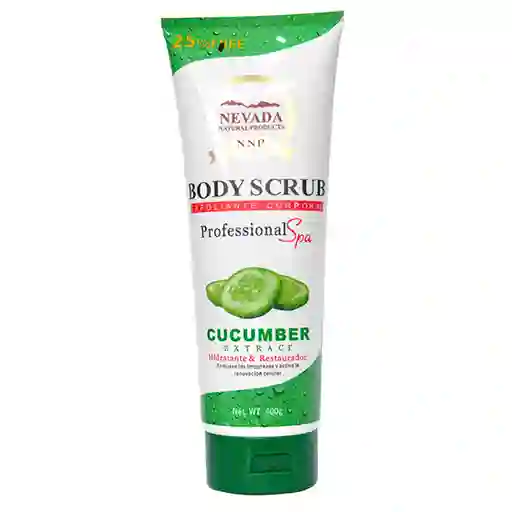 nnp exFoliante corporales cucumber x 400gr