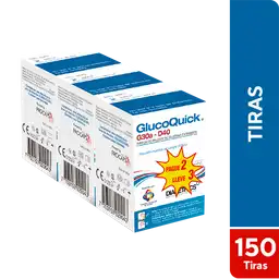 Fora-Glucoquick Tiras de Prueba de Glucosa en Sangre