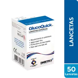 Fora-Glucoquick Diabetrics Healthcare Lancetas Esteriles