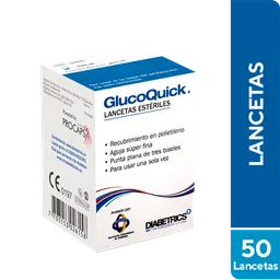 Fora-Glucoquick Diabetrics Healthcare Lancetas Esteriles