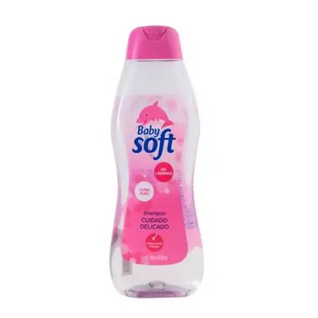 Baby Soft Shampoo Cuidado Delicado Rosado X 800 Ml