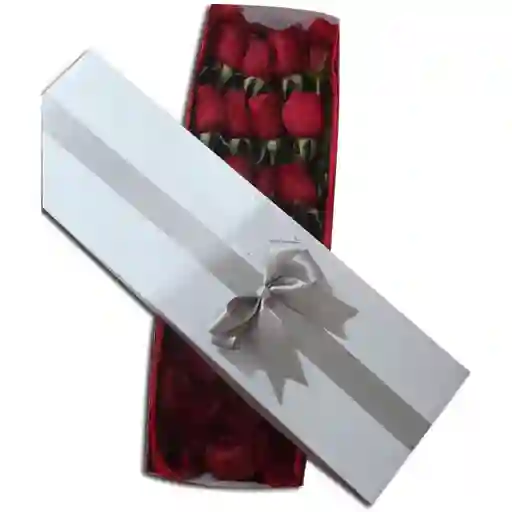 Caja De Rosas 12 U