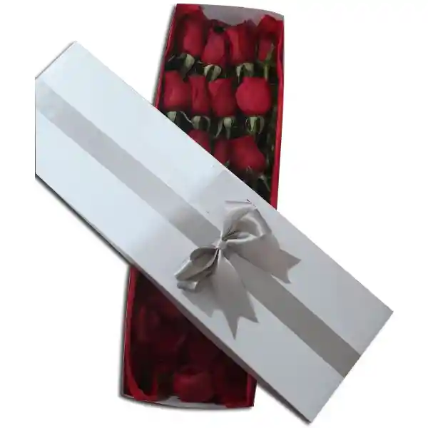 Caja De Rosas 12 U