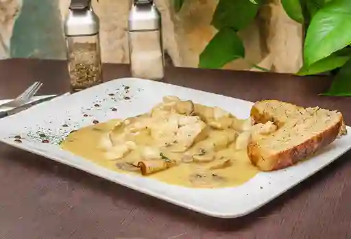 Crepe de Pollo y Champiñones