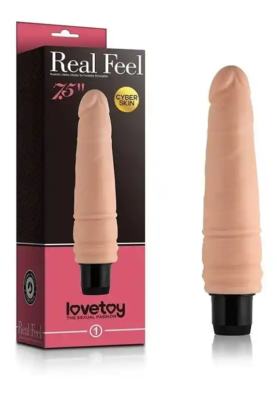 Lovetoy Vibrador Realista De 7,5 Pulgadas A Prueba De Agua.